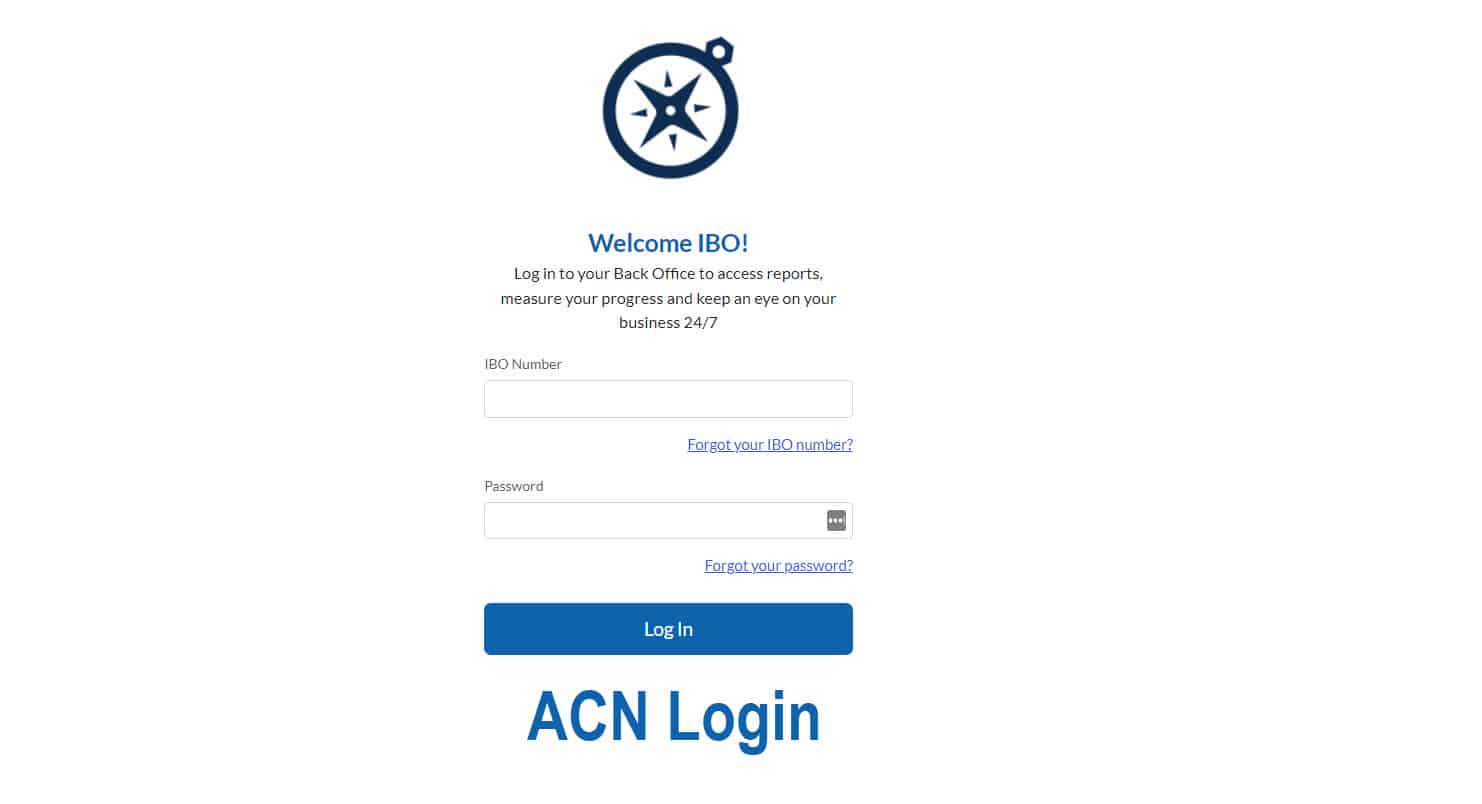 ACN Login - Customer Service - Training and Resources - SOTB