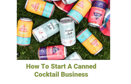 How To Start A Canned Cocktail Business